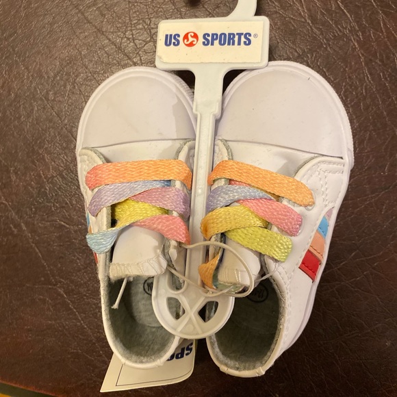 NWT rainbow sneaker (toddler) - Picture 4 of 4